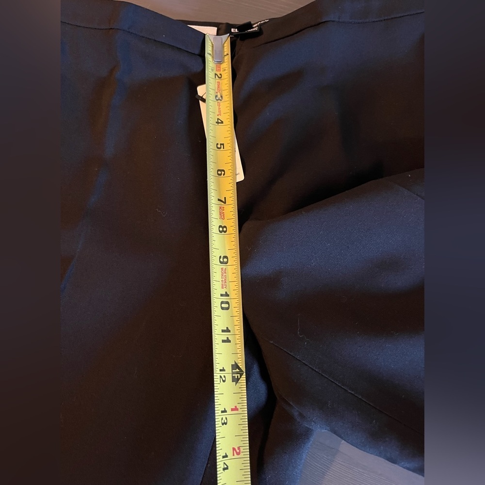 ELLEN TRACY 100% Silk High Rise Trousers NEW - Picture 6 of 7